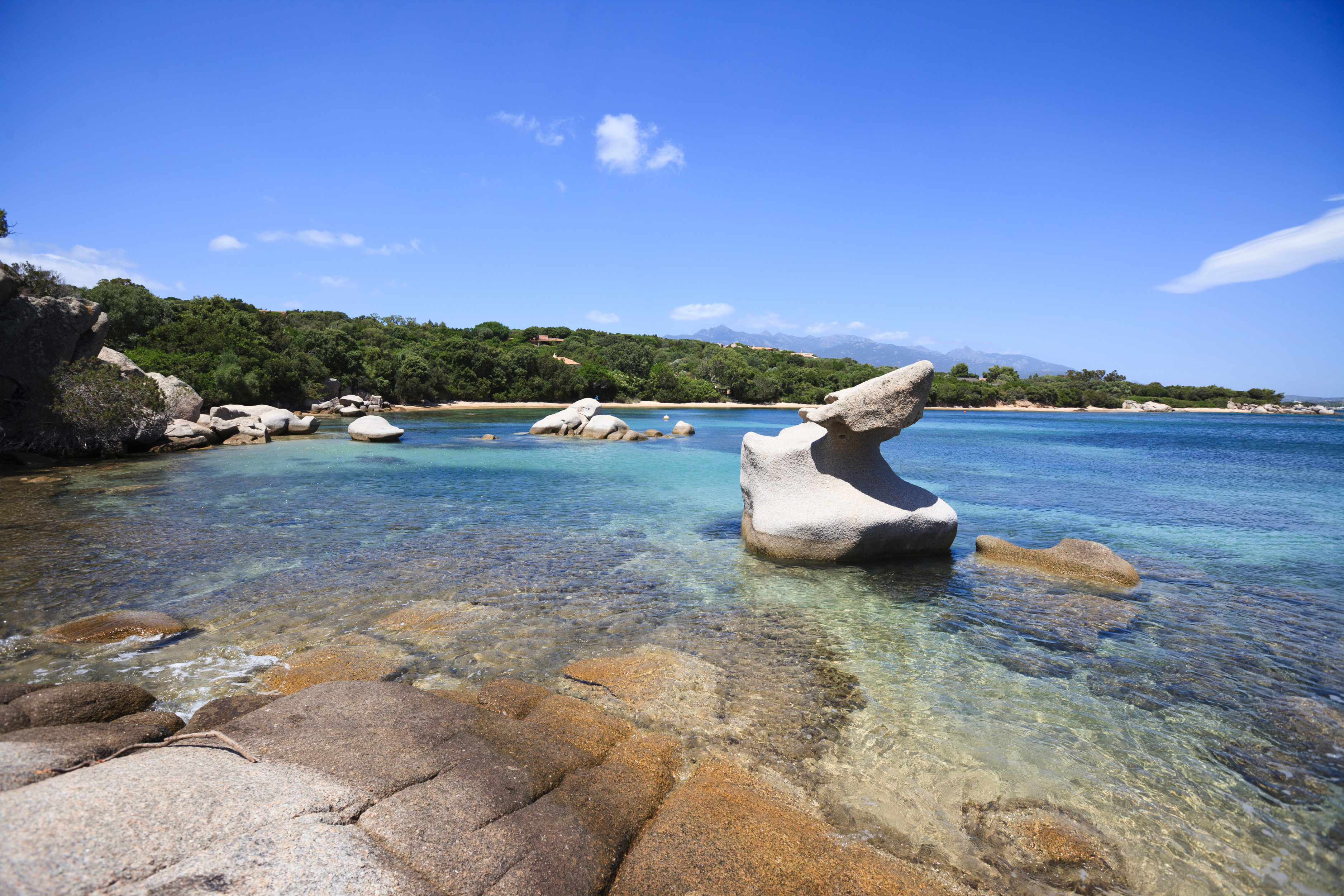 Paysage de Figari en Corse Extrême Sud