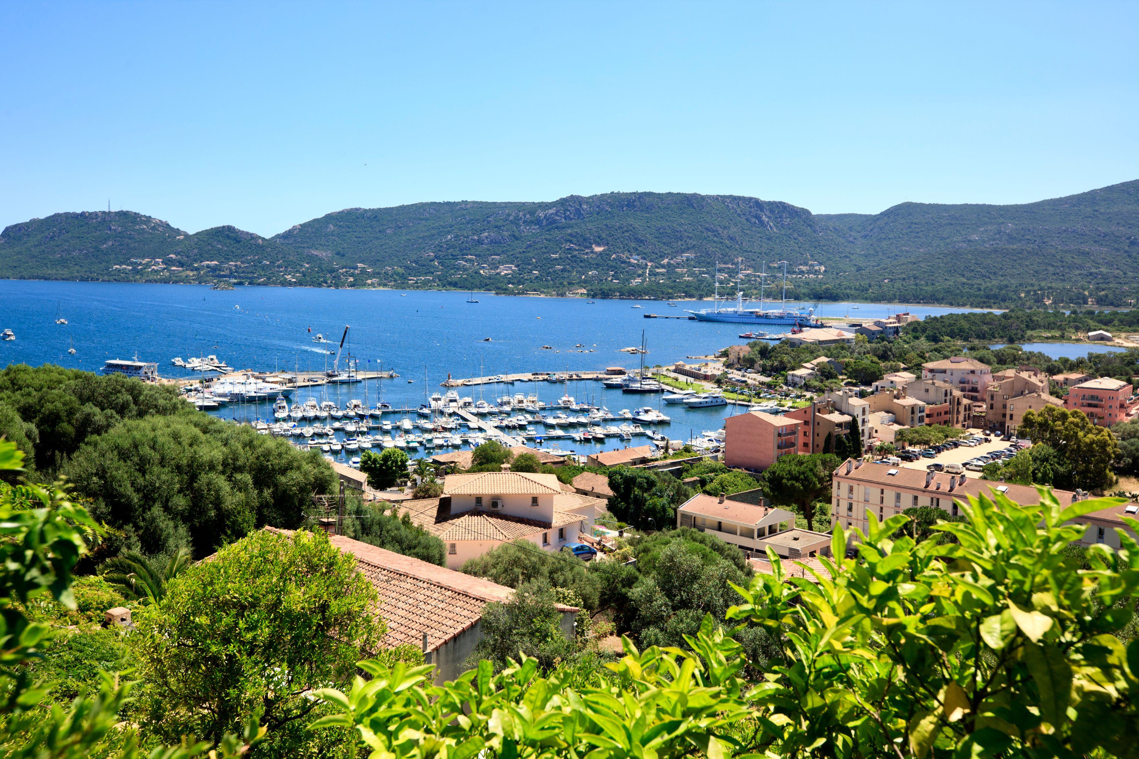 Paysage de Porto-Vecchio en Corse Extrême Sud